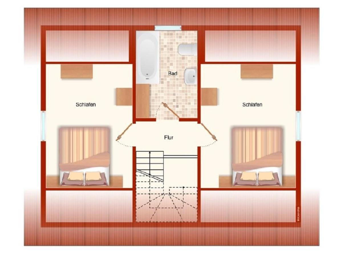 Ferienhaus Alpaka Plau am See Eksteriør billede